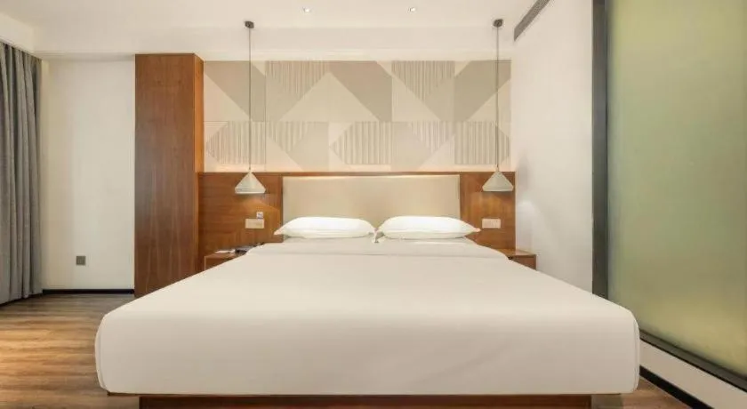 Bed in Borrman Hotel Nanning Beihu Bei Road Metro Station