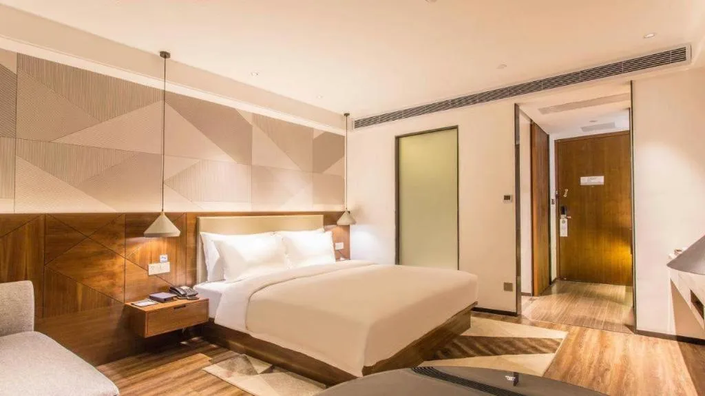 Bed in Borrman Hotel Nanning Beihu Bei Road Metro Station