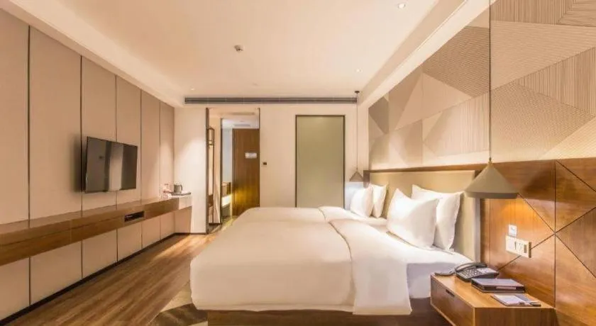 Bed in Borrman Hotel Nanning Beihu Bei Road Metro Station