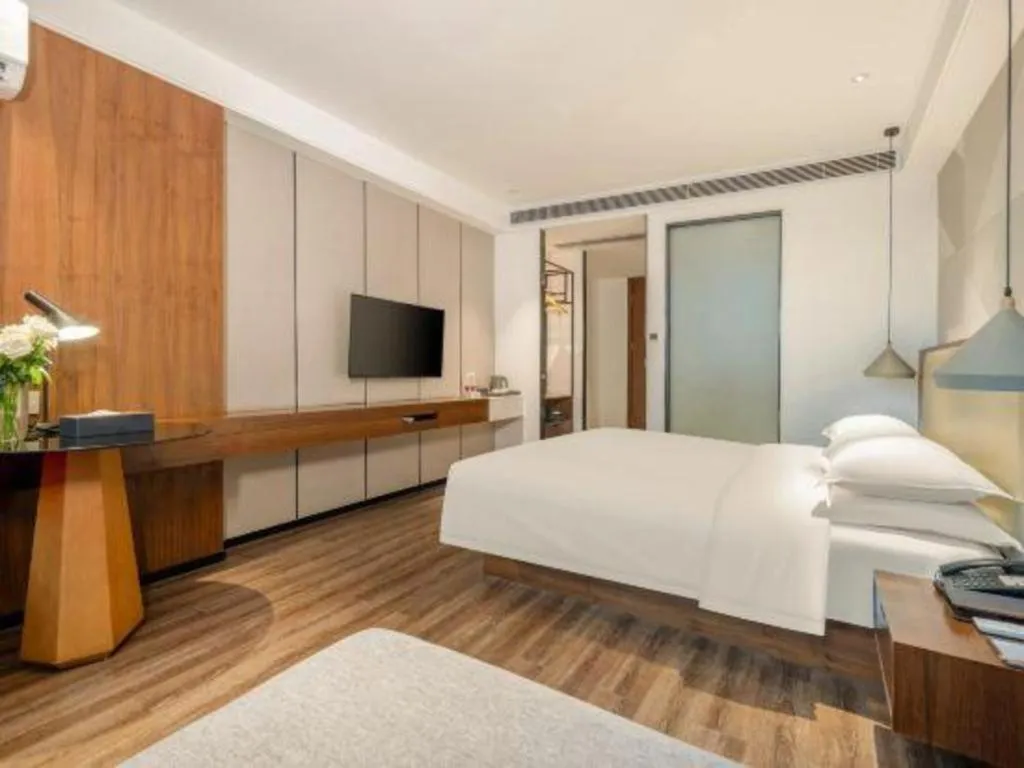 Bed in Borrman Hotel Nanning Beihu Bei Road Metro Station