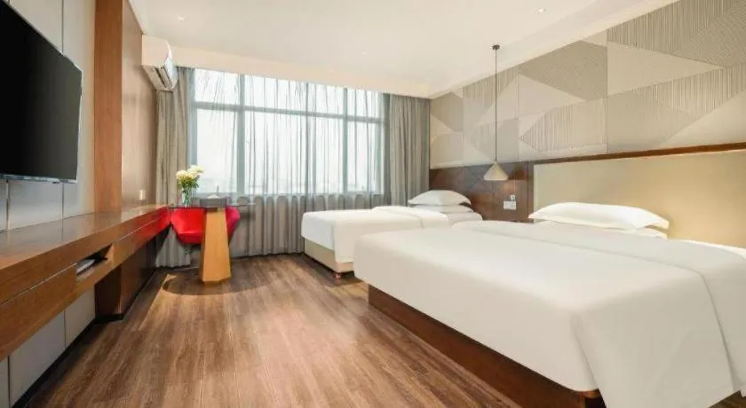 Bed in Borrman Hotel Nanning Beihu Bei Road Metro Station