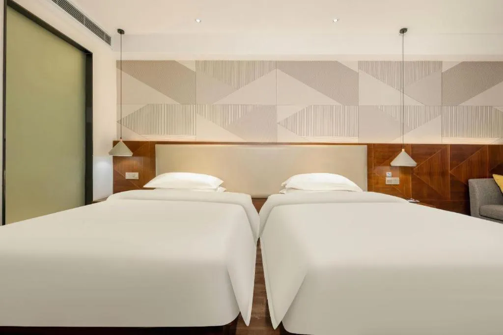 Bed in Borrman Hotel Nanning Beihu Bei Road Metro Station