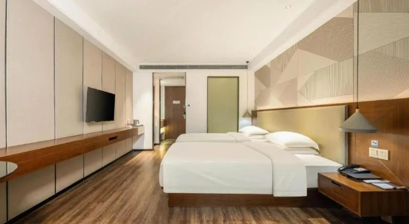 Bed in Borrman Hotel Nanning Beihu Bei Road Metro Station