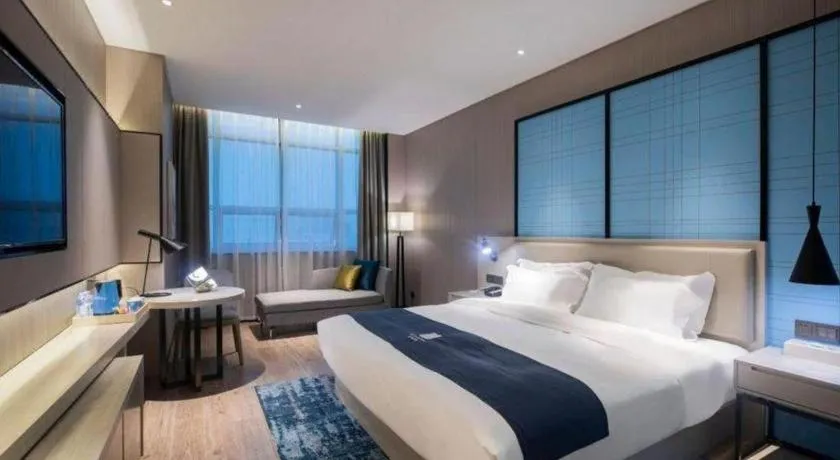 Bed in Echarm Hotel Guilin Zhongshan Zhong Road Liangjiang Sihu