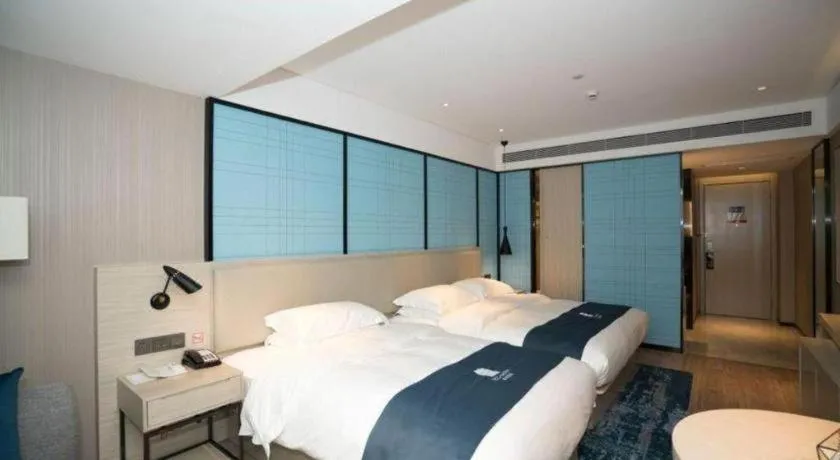 Bed in Echarm Hotel Guilin Zhongshan Zhong Road Liangjiang Sihu