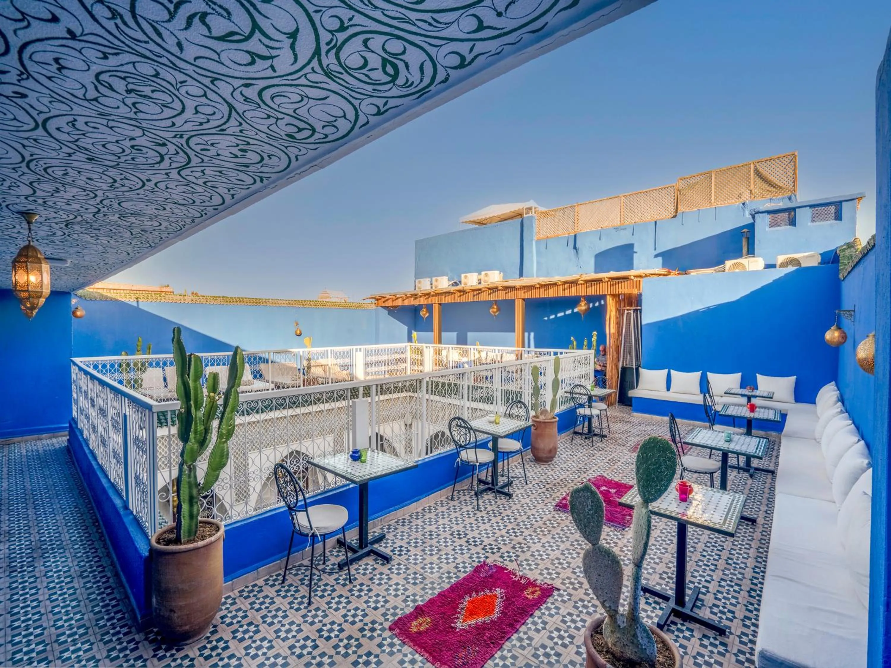 Balcony/Terrace in Riad Nuits D'orient Boutique Hotel & SPA