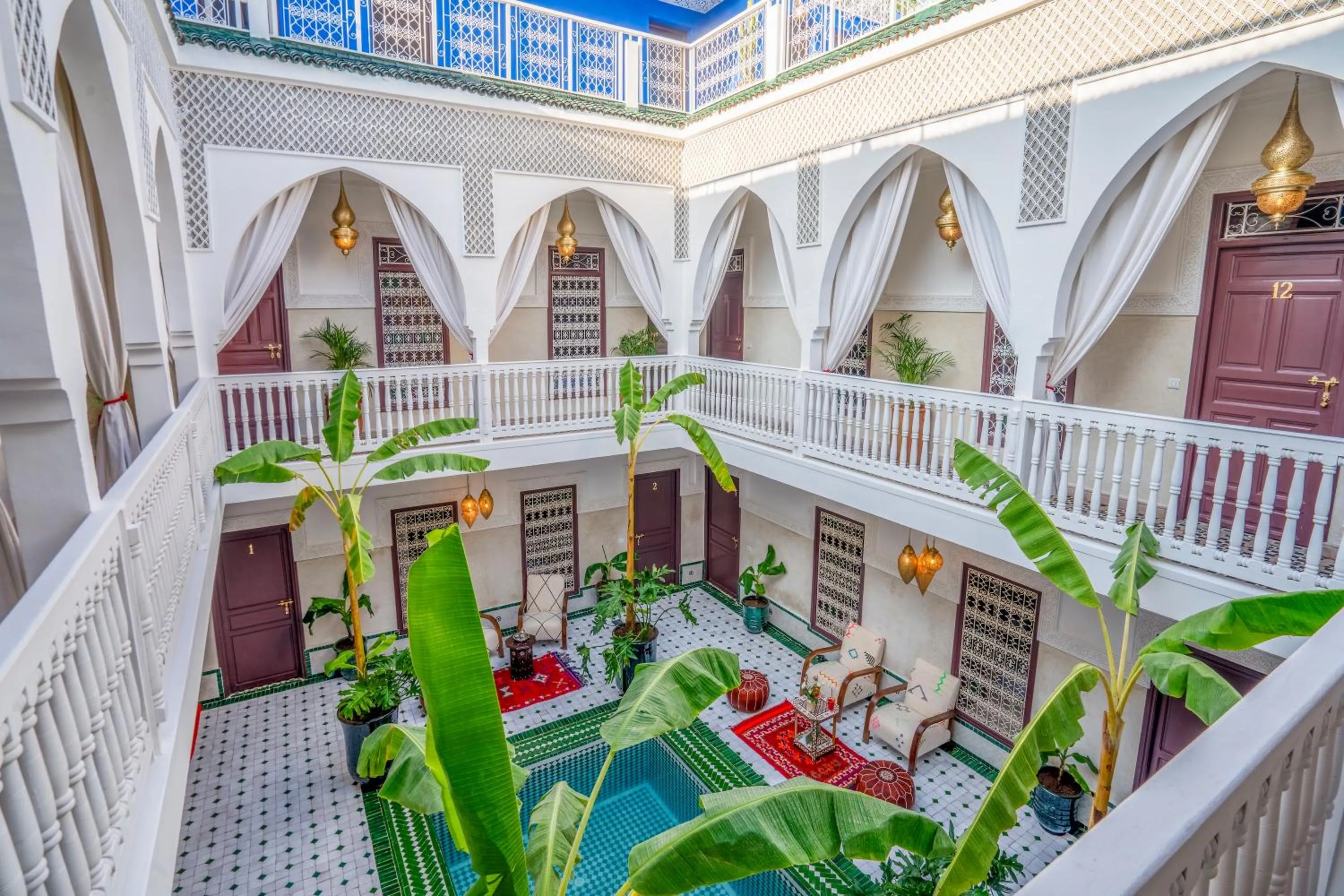 Swimming pool in Riad Nuits D'orient Boutique Hotel & SPA