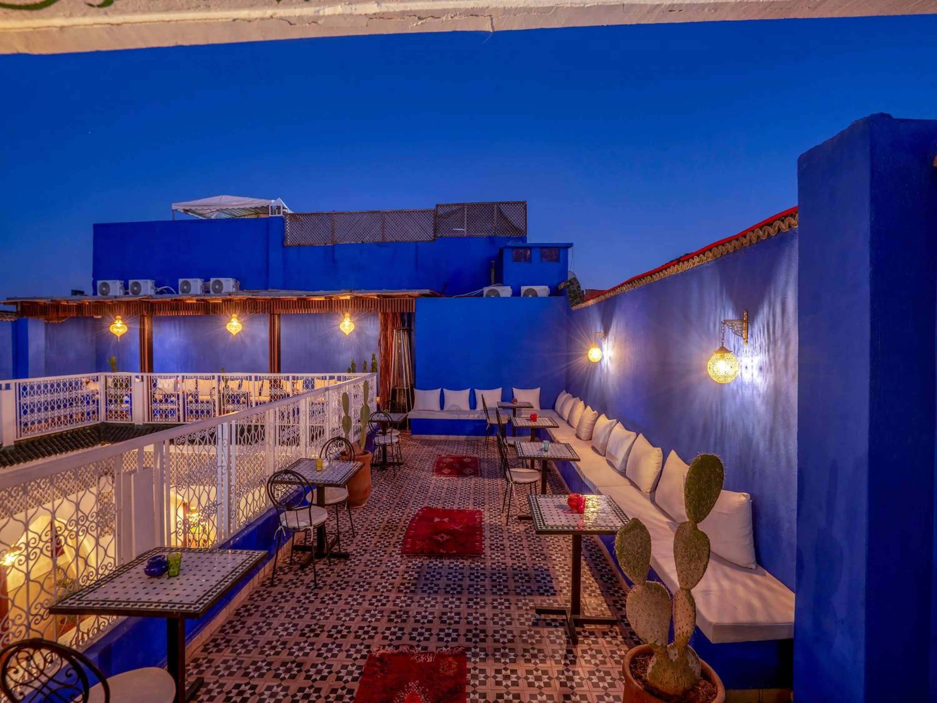 Balcony/Terrace in Riad Nuits D'orient Boutique Hotel & SPA