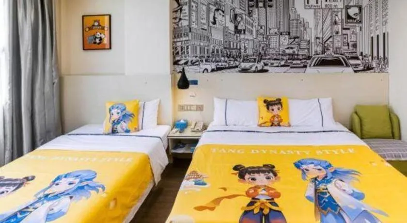 Bed in City Comfort Inn Guangzhou Dashi Metro Station Zoo Main Branch