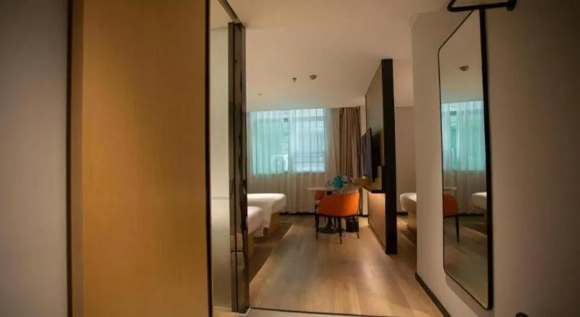 Bed in City Comfort Inn Guangzhou Dashi Metro Station Zoo Main Branch