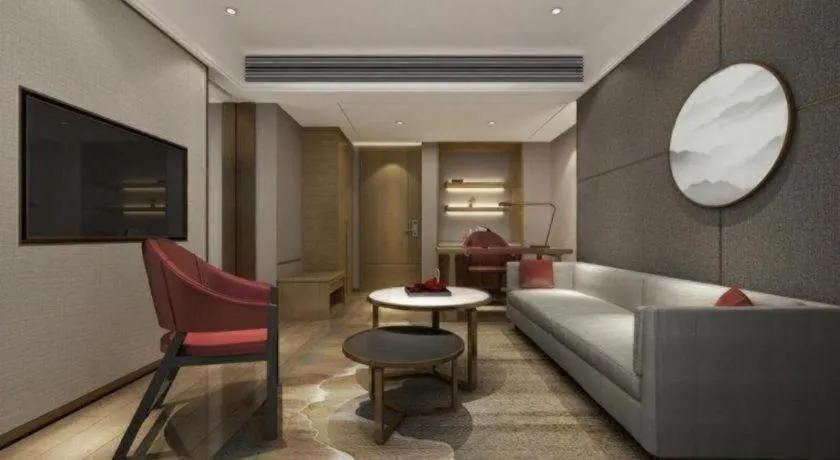 Bed in Echeng Hotel Changsha Evening News