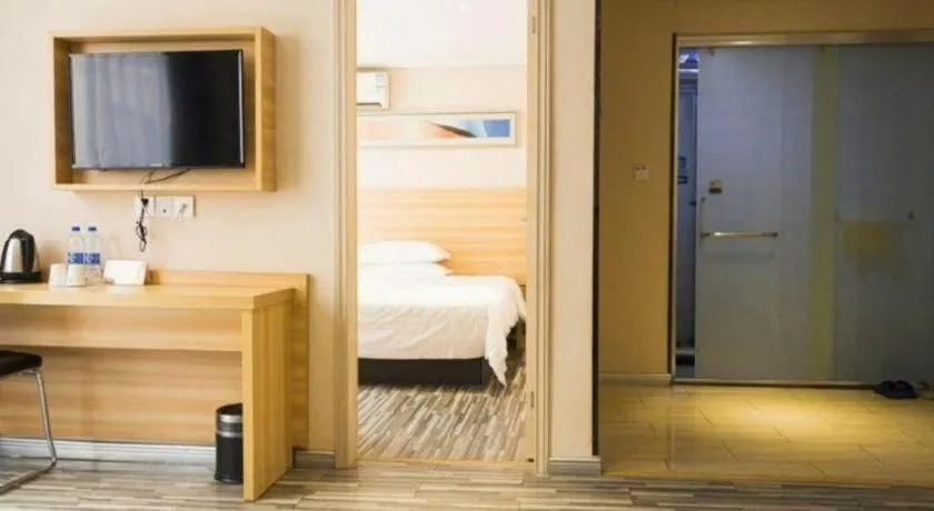 Bed in Jtour Inn Wuhan Hankou Railway East Plaza