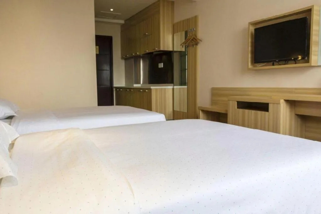 Bed in Jtour Inn Wuhan Hankou Railway East Plaza