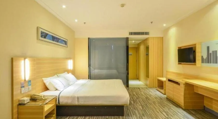Bed in Jtour Inn Wuhan Hankou Railway East Plaza