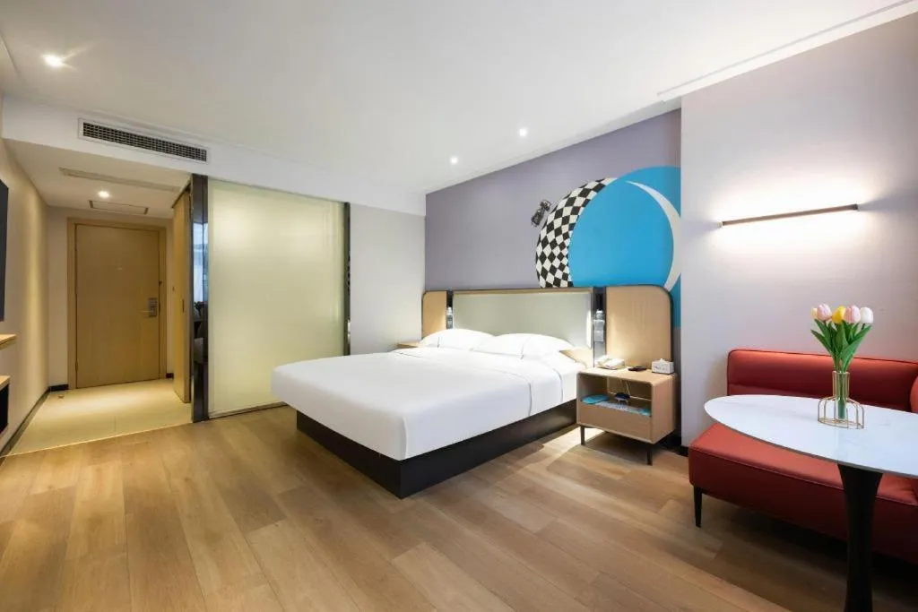 Bed in City Comfort Inn Xiao'gan City Beijing Road