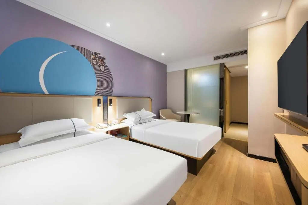 Bed in City Comfort Inn Xiao'gan City Beijing Road