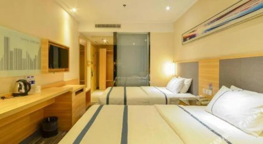 Bed in City Comfort Inn Xiao'gan City Beijing Road