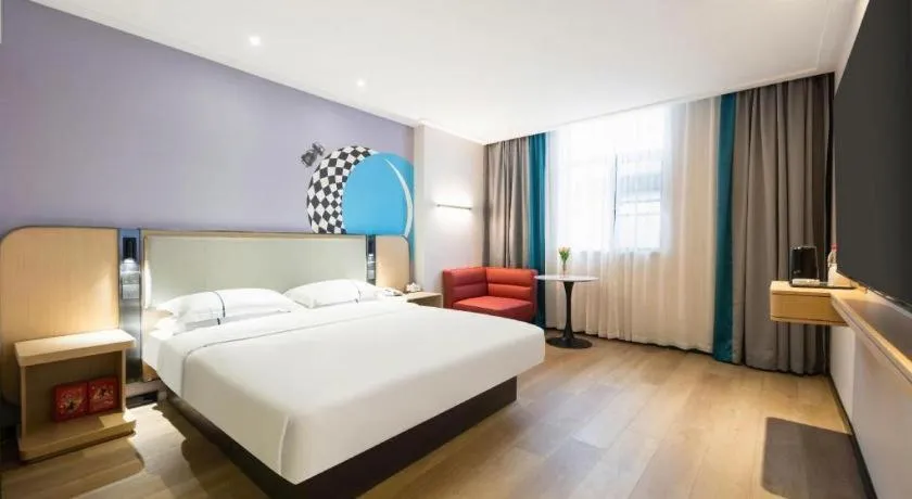 Bed in City Comfort Inn Xiao'gan City Beijing Road