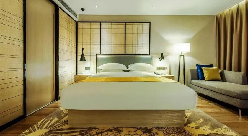 Bed in Echarm Hotel Anshun High-speed Railway Station Jichang Road