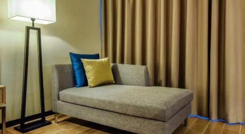 Bed in Echarm Hotel Anshun High-speed Railway Station Jichang Road