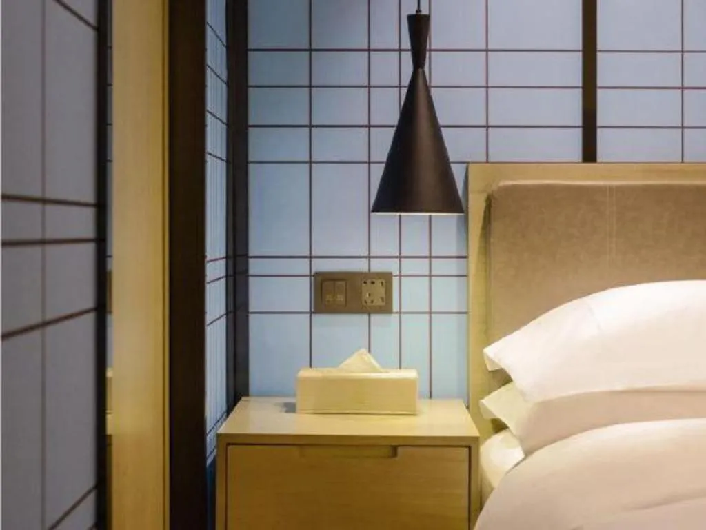 Bed in Echarm Hotel Anshun High-speed Railway Station Jichang Road