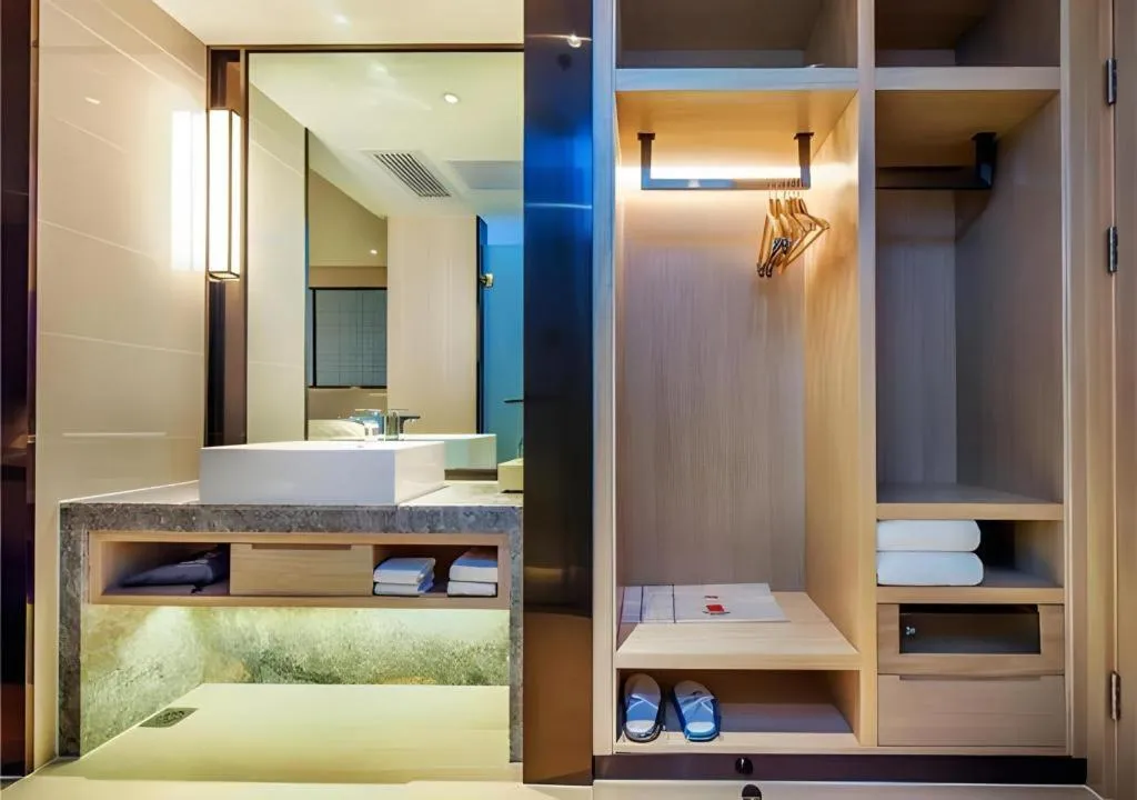 Bed in Echarm Hotel Anshun High-speed Railway Station Jichang Road