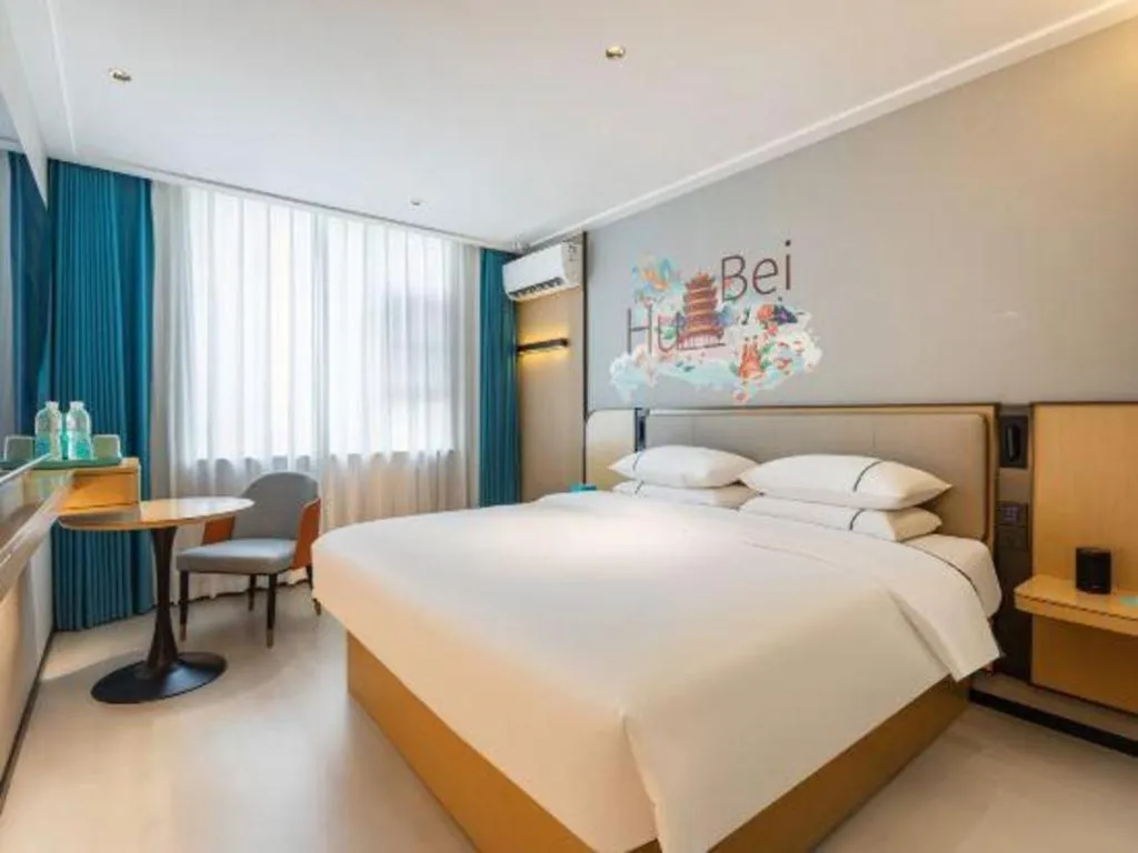 Bed in City Comfort Inn Wuhan Huangxiaohe Road Huaqiao
