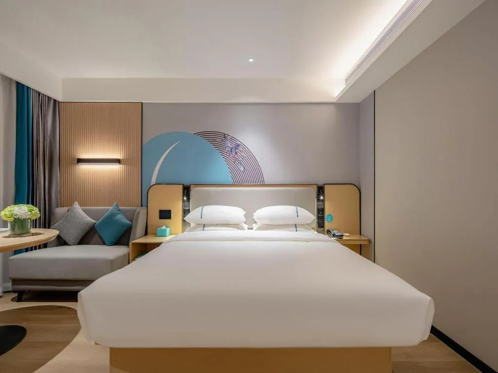 Bed in City Comfort Inn Wuhan Huangxiaohe Road Huaqiao