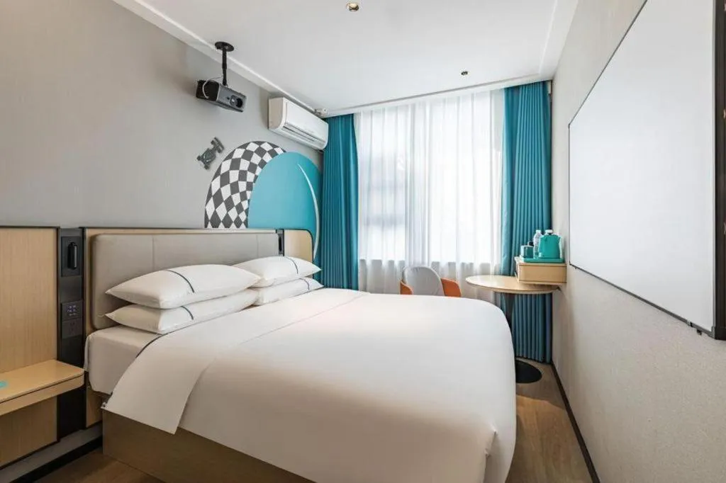 Bed in City Comfort Inn Wuhan Huangxiaohe Road Huaqiao