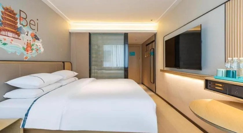 Bed in City Comfort Inn Wuhan Huangxiaohe Road Huaqiao