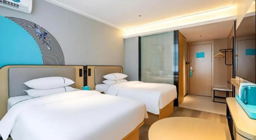 Bed in City Comfort Inn Wuhan Huangxiaohe Road Huaqiao