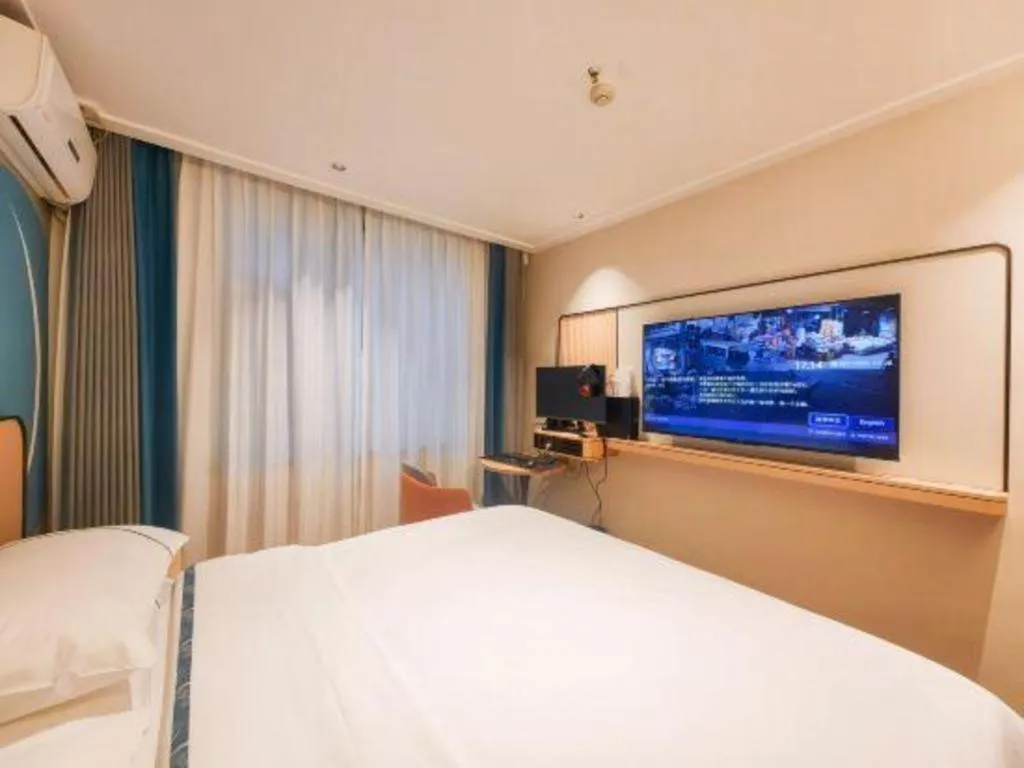 Bed in City Comfort Inn Wuhan Huangxiaohe Road Huaqiao