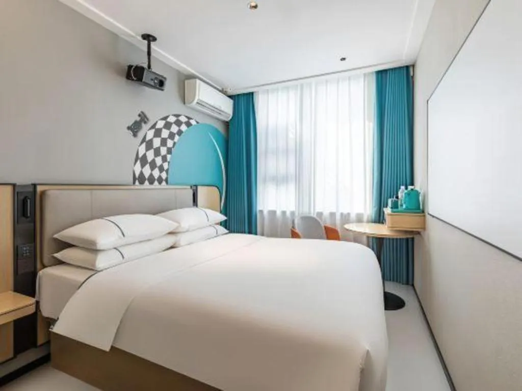 Bed in City Comfort Inn Wuhan Huangxiaohe Road Huaqiao