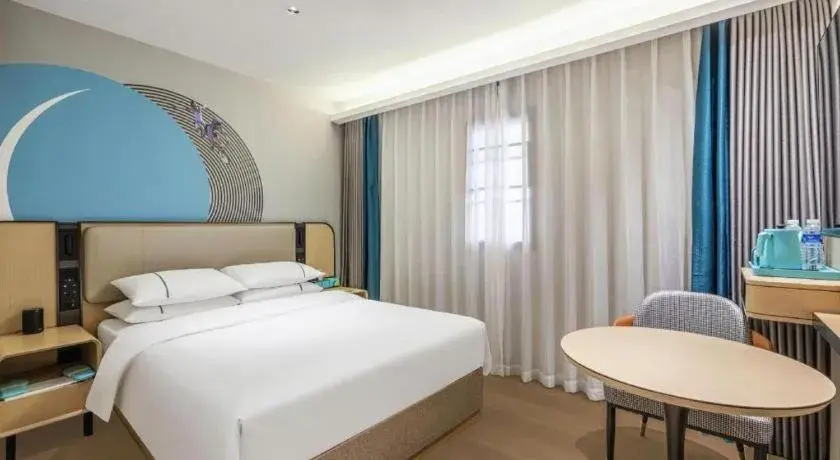 Bed in City Comfort Inn Wuhan Jianghan Road Liuduqiao Metro Station Bed in City Comfort Inn Wuhan Jianghan Road Liuduqiao Metro Station