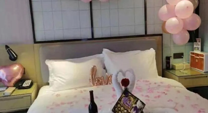 Bed in Echarm Hotel An'xi Hengxing Coach Station