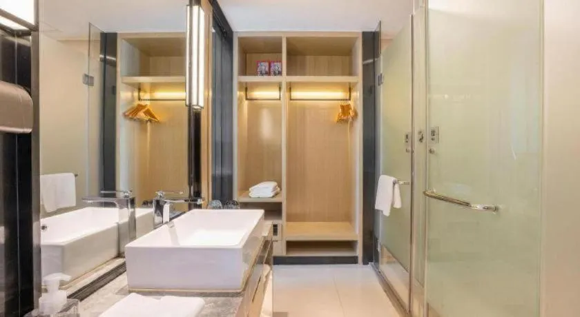 Bed in Echarm Hotel An'xi Hengxing Coach Station