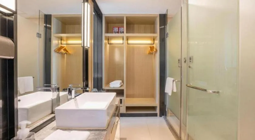 Bed in Echarm Hotel An'xi Hengxing Coach Station