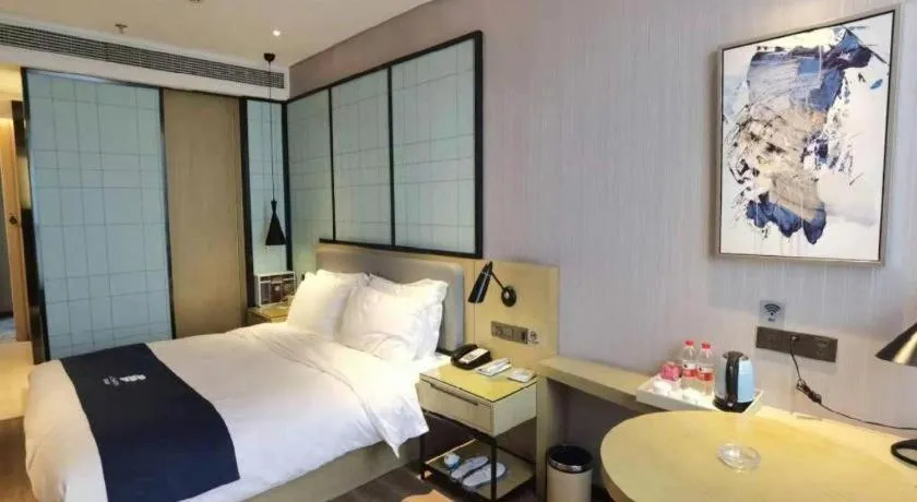 Bed in Echarm Hotel An'xi Hengxing Coach Station