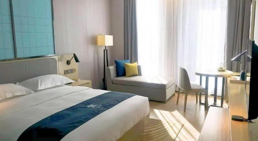 Bed in Echarm Hotel An'xi Hengxing Coach Station