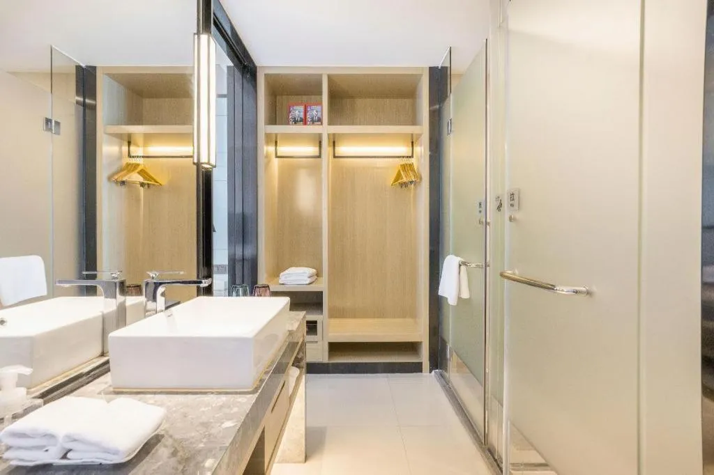 Bed in Echarm Hotel An'xi Hengxing Coach Station