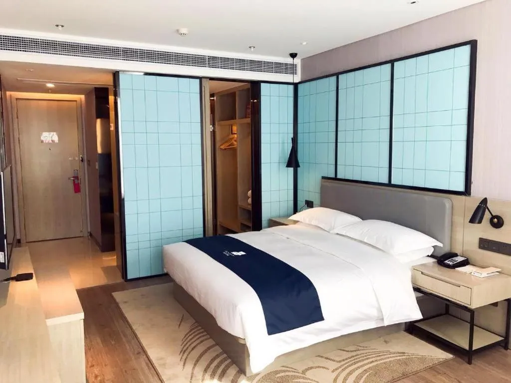 Bed in Echarm Hotel An'xi Hengxing Coach Station