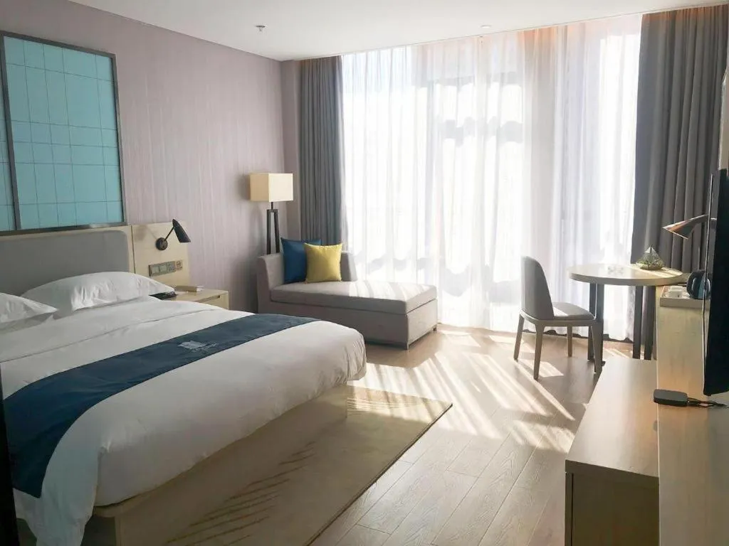 Bed in Echarm Hotel An'xi Hengxing Coach Station