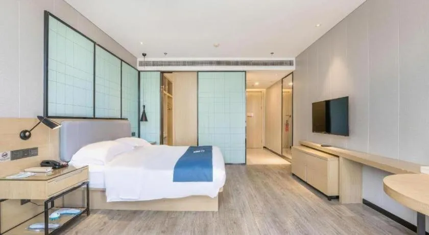 Bed in Echarm Hotel An'xi Hengxing Coach Station