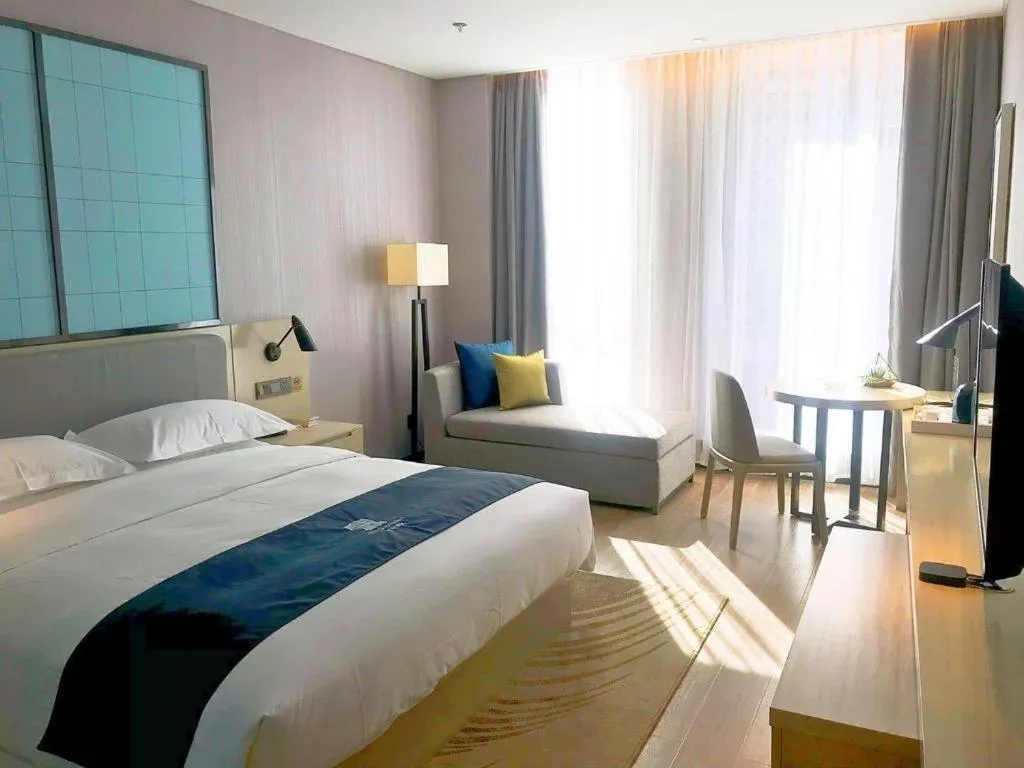 Bed in Echarm Hotel An'xi Hengxing Coach Station