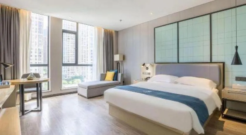 Bed in Echarm Hotel An'xi Hengxing Coach Station