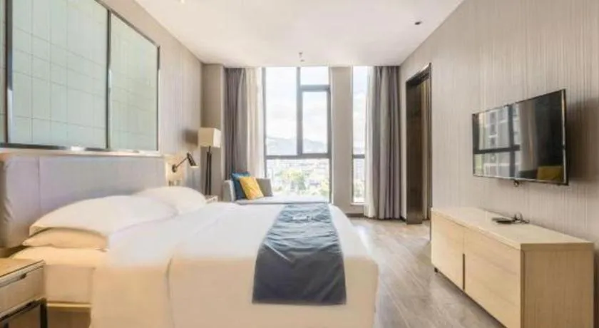 Bed in Echarm Hotel An'xi Hengxing Coach Station