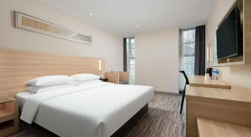 Bed in City Comfort Inn Wuhan Panlongcheng Baishang Shopping Center Bed in City Comfort Inn Wuhan Panlongcheng Baishang Shopping Center