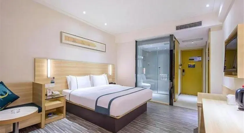 Bed in City Comfort Inn Wuhan Panlongcheng Baishang Shopping Center Bed in City Comfort Inn Wuhan Panlongcheng Baishang Shopping Center