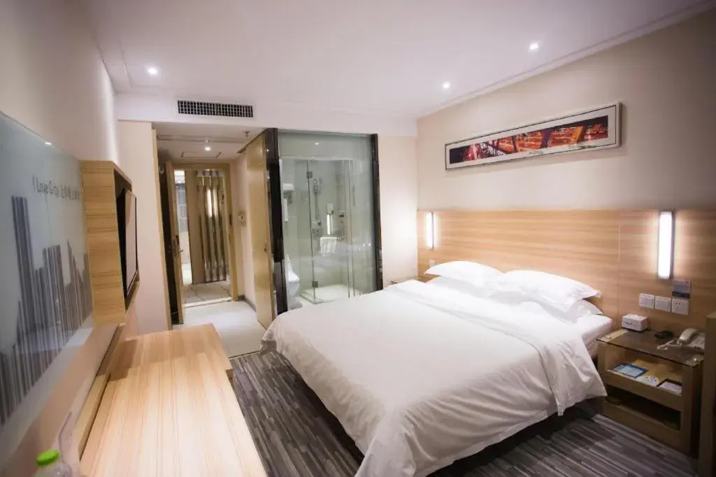 Bed in City Comfort Inn Wuhan Panlongcheng Baishang Shopping Center Bed in City Comfort Inn Wuhan Panlongcheng Baishang Shopping Center