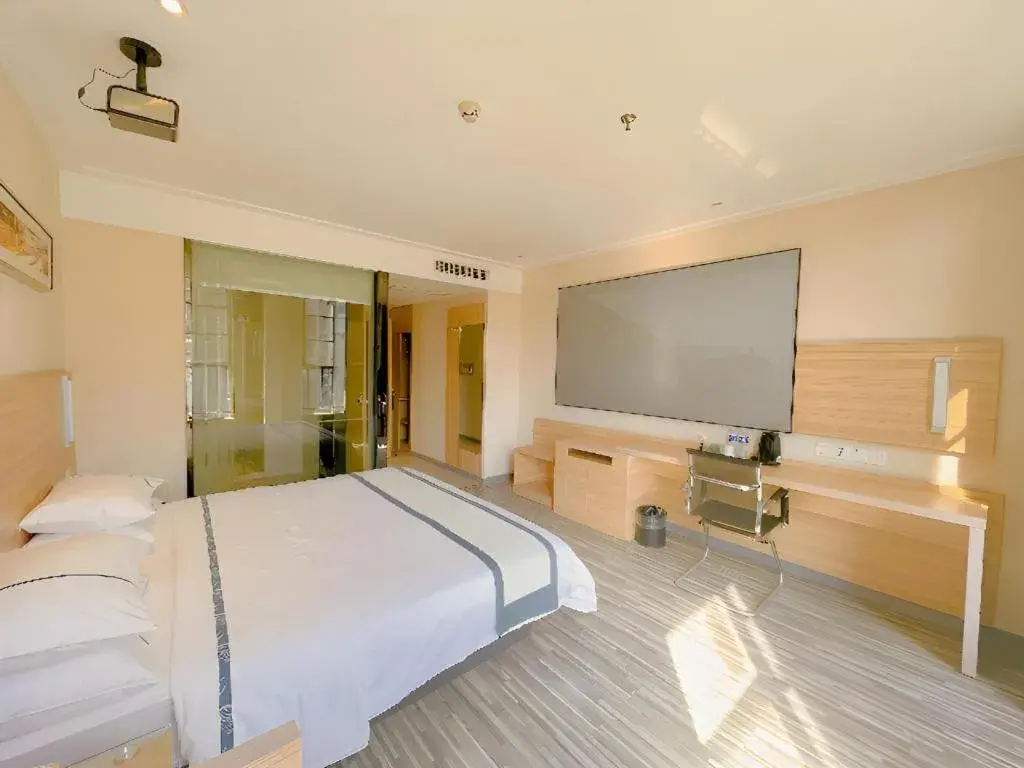 Bed in City Comfort Inn Wuhan Panlongcheng Baishang Shopping Center Bed in City Comfort Inn Wuhan Panlongcheng Baishang Shopping Center